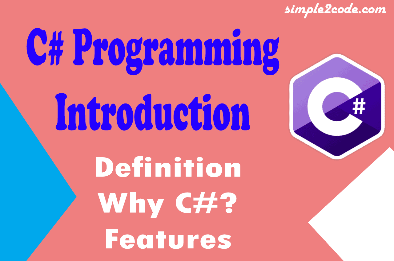 C# – Introduction
