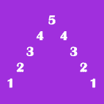 Java Number Pattern (Hill shape 2)