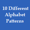 Top 10 Different Alphabet Pattern Programs in Java