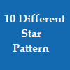 Top 10 Different Star Pattern Programs in Java