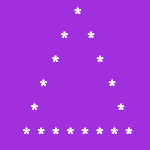 Hollow Pyramid using Stars in Java